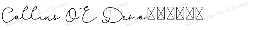 Collins OE Demo字体转换